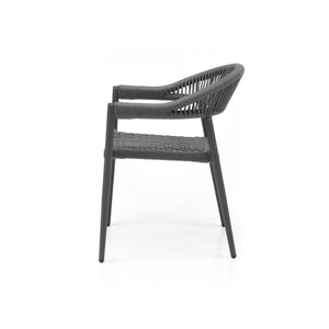 Whiteline Modern Living Leyla Outdoor Dining Armchair