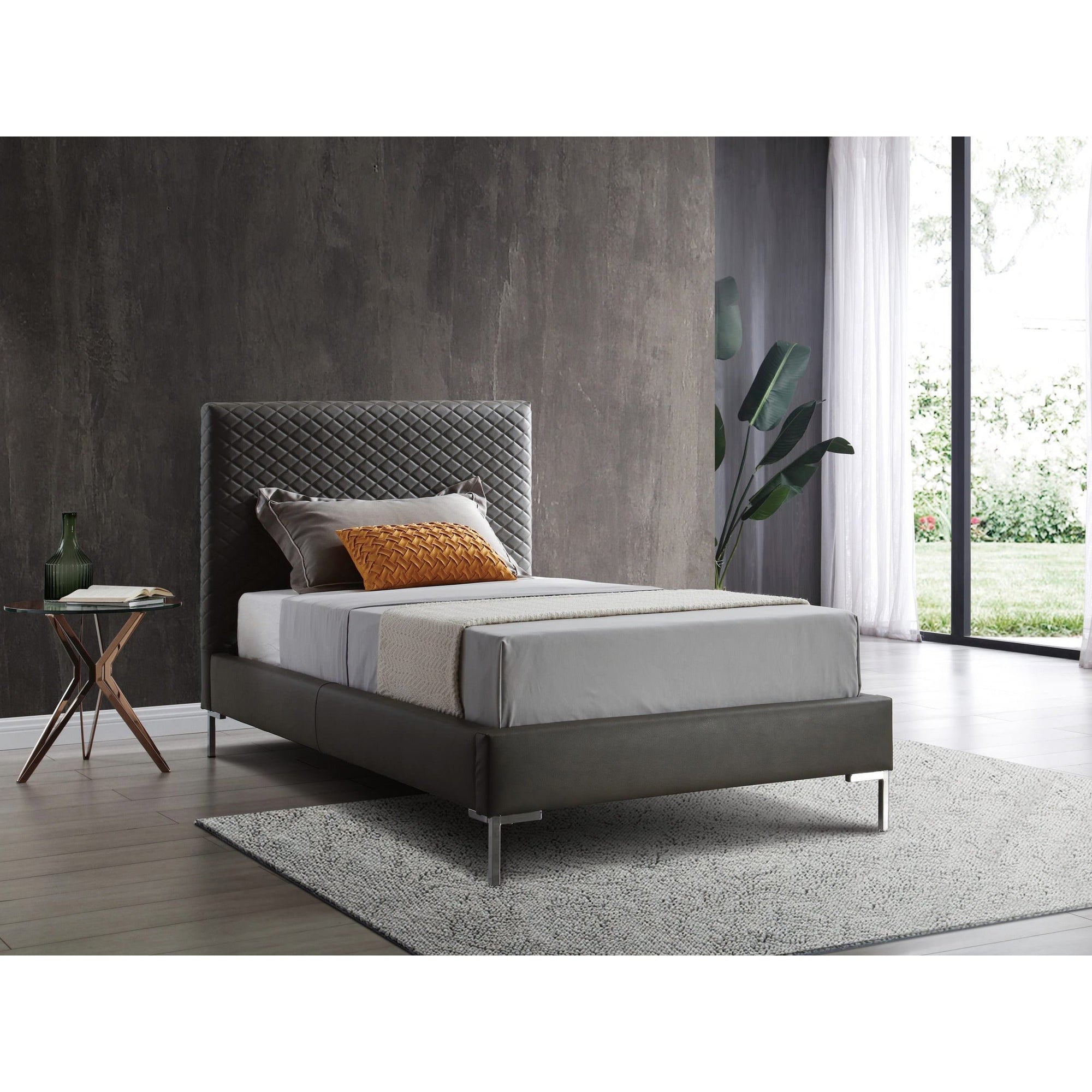 Whiteline Modern Living Liz Twin Bed