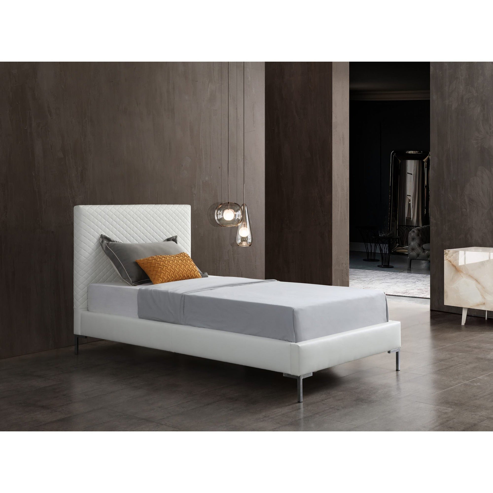 Whiteline Modern Living Liz Twin Bed