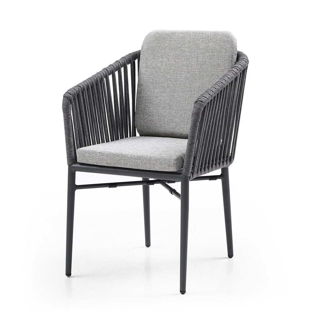 Whiteline Modern Living Lynn Outdoor Dining Amrchair