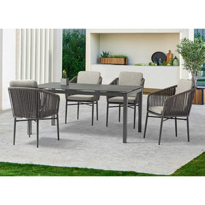 Whiteline Modern Living Lynn Outdoor Dining Table