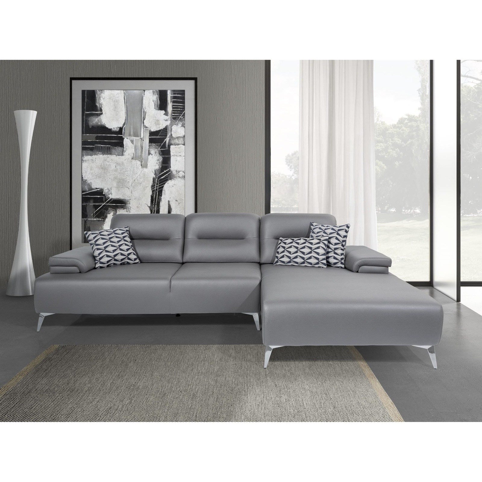 Whiteline Modern Living Ruslan Sectional