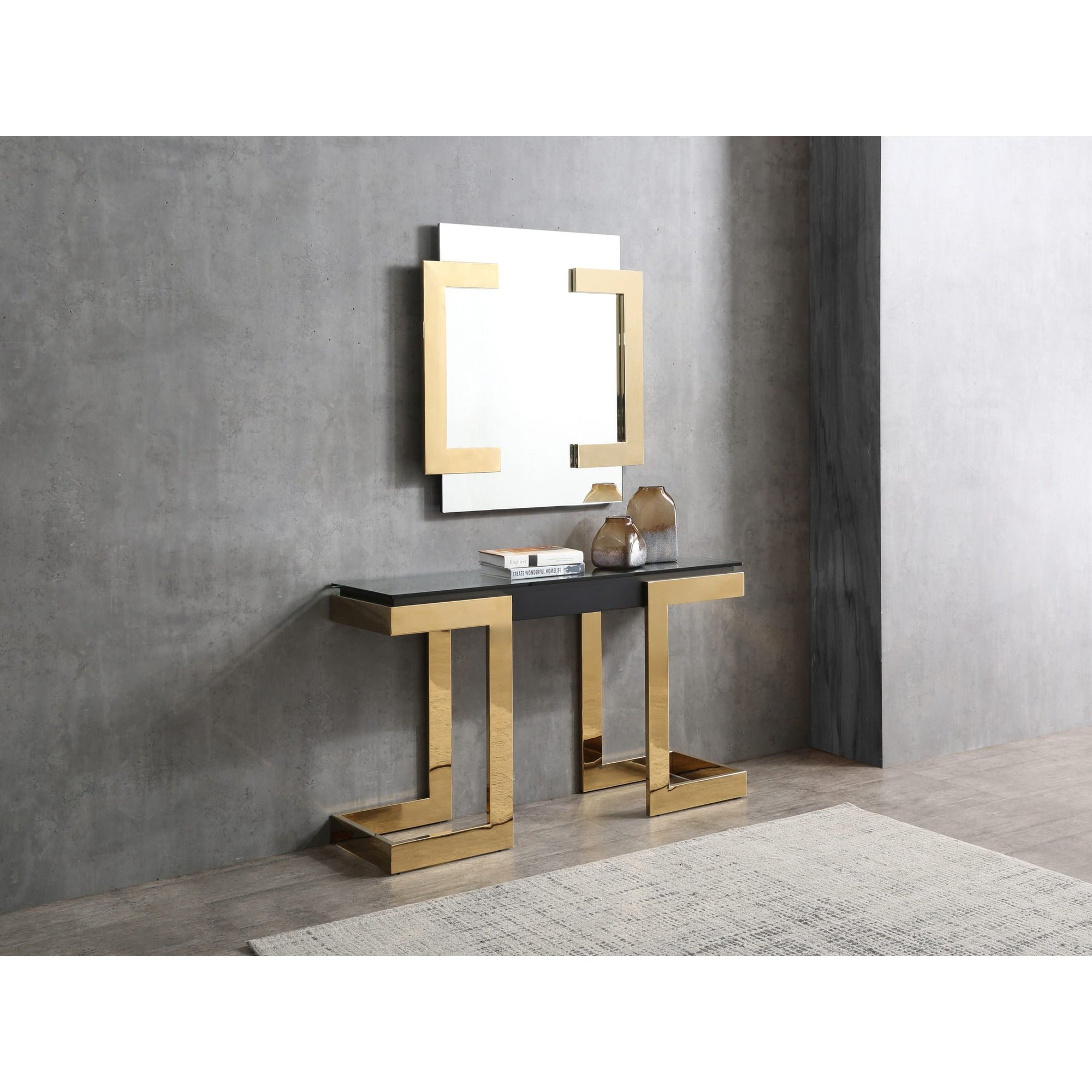 Whiteline Modern Living Sumo Square Mirror