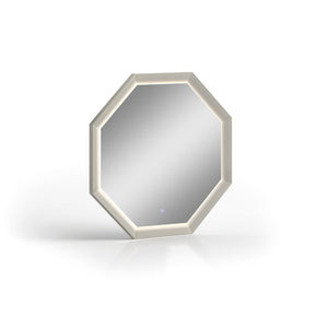 Whiteline Modern Living Chloe Hexagonal Mirror