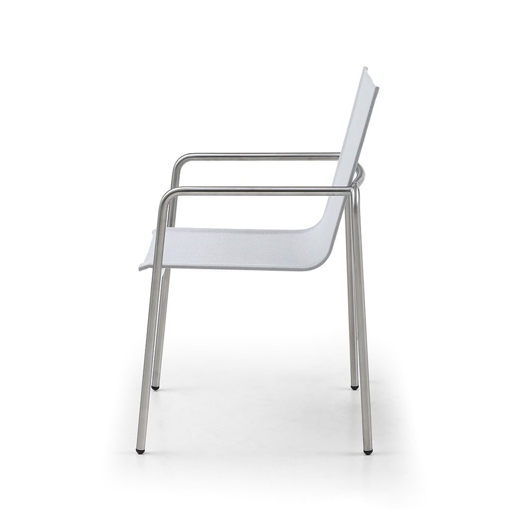 Whiteline Modern Living Paola Outdoor Dining Armchair