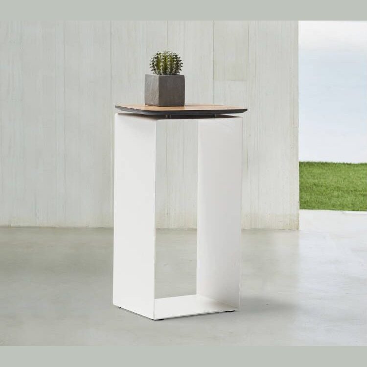Whiteline Modern Living Petunia Side Table