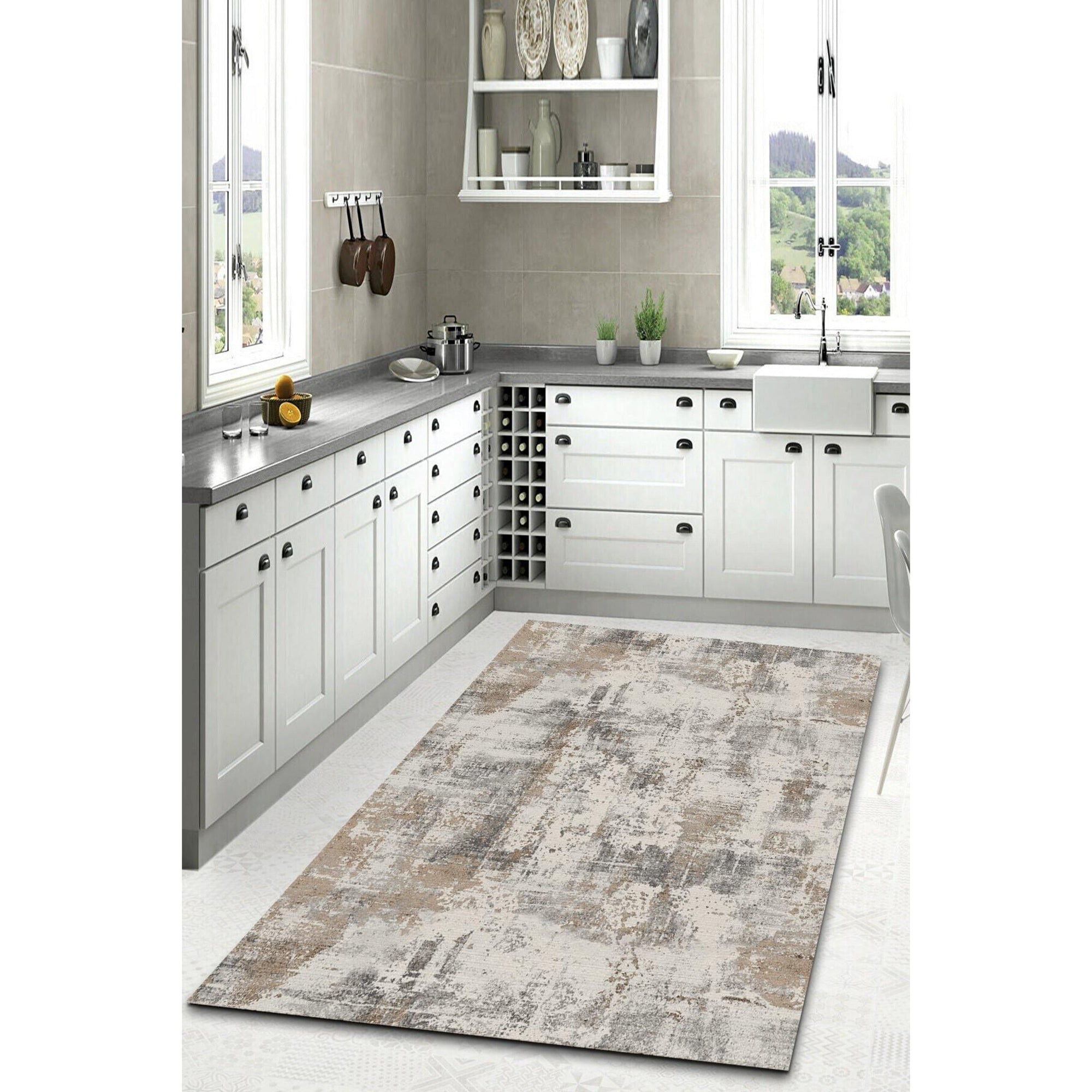 Whiteline Modern Living Goldy Rug