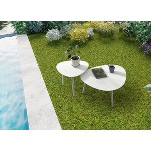 Whiteline Modern Living Rowan Small Outdoor Side Table