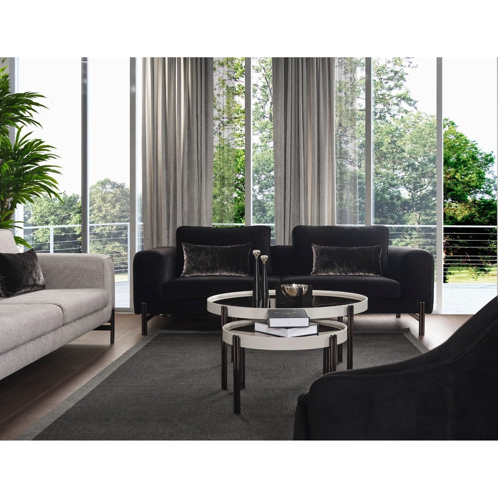 Whiteline Modern Living Favori Sofa
