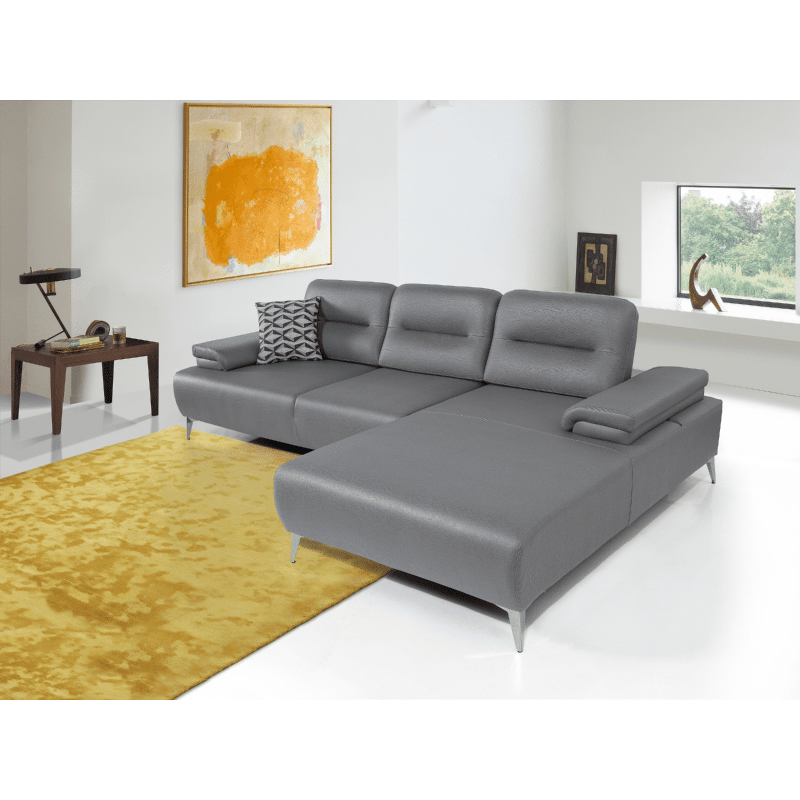 Whiteline Modern Living Ruslan Sectional