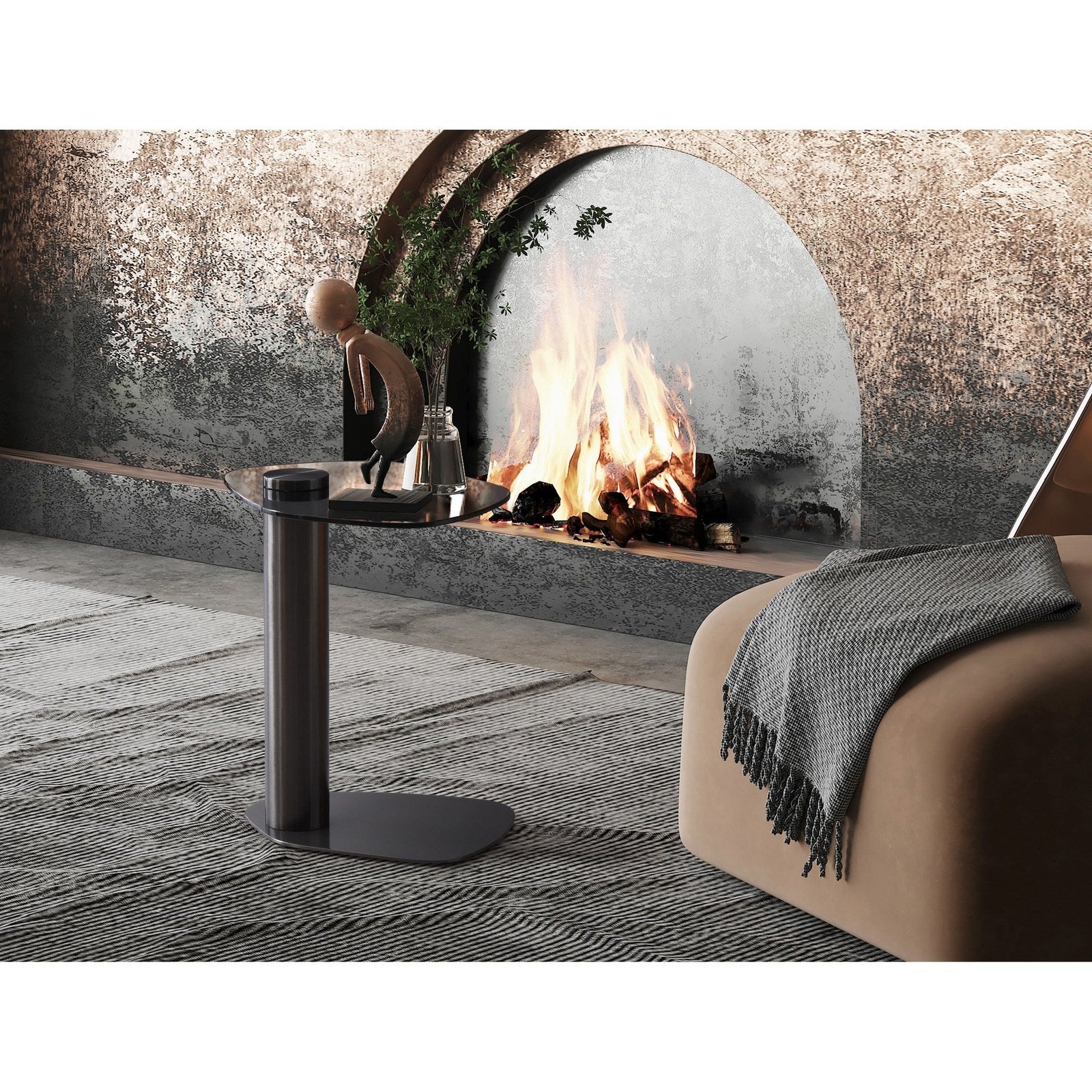 Whiteline Modern Living Lexi Side Table