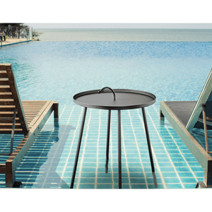 Whiteline Modern Living Jett Outdoor Side Table