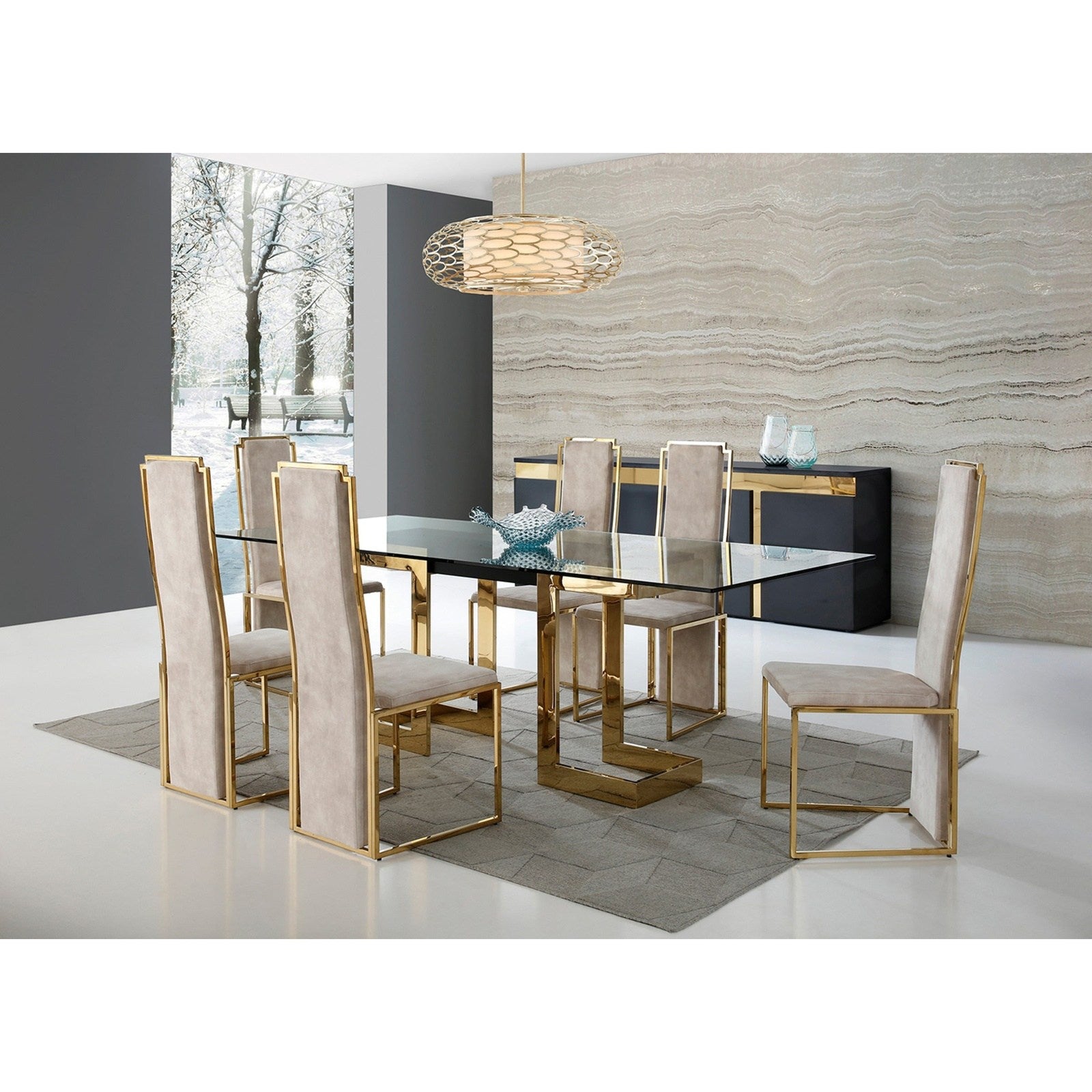 Whiteline Modern Living Sumo Dining Table