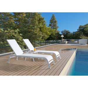 Whiteline Modern Living Sunset Outdoor Chaise