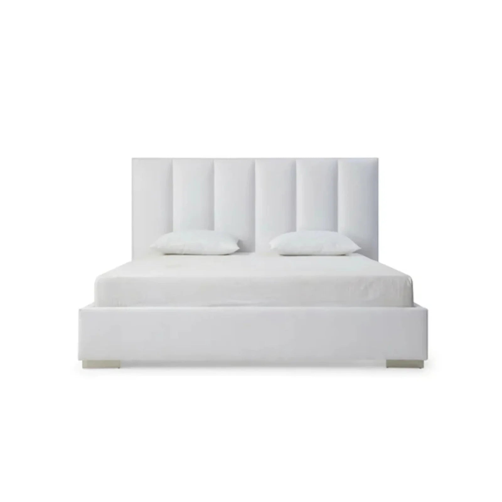 Whiteline Modern Living Velvet King Bed