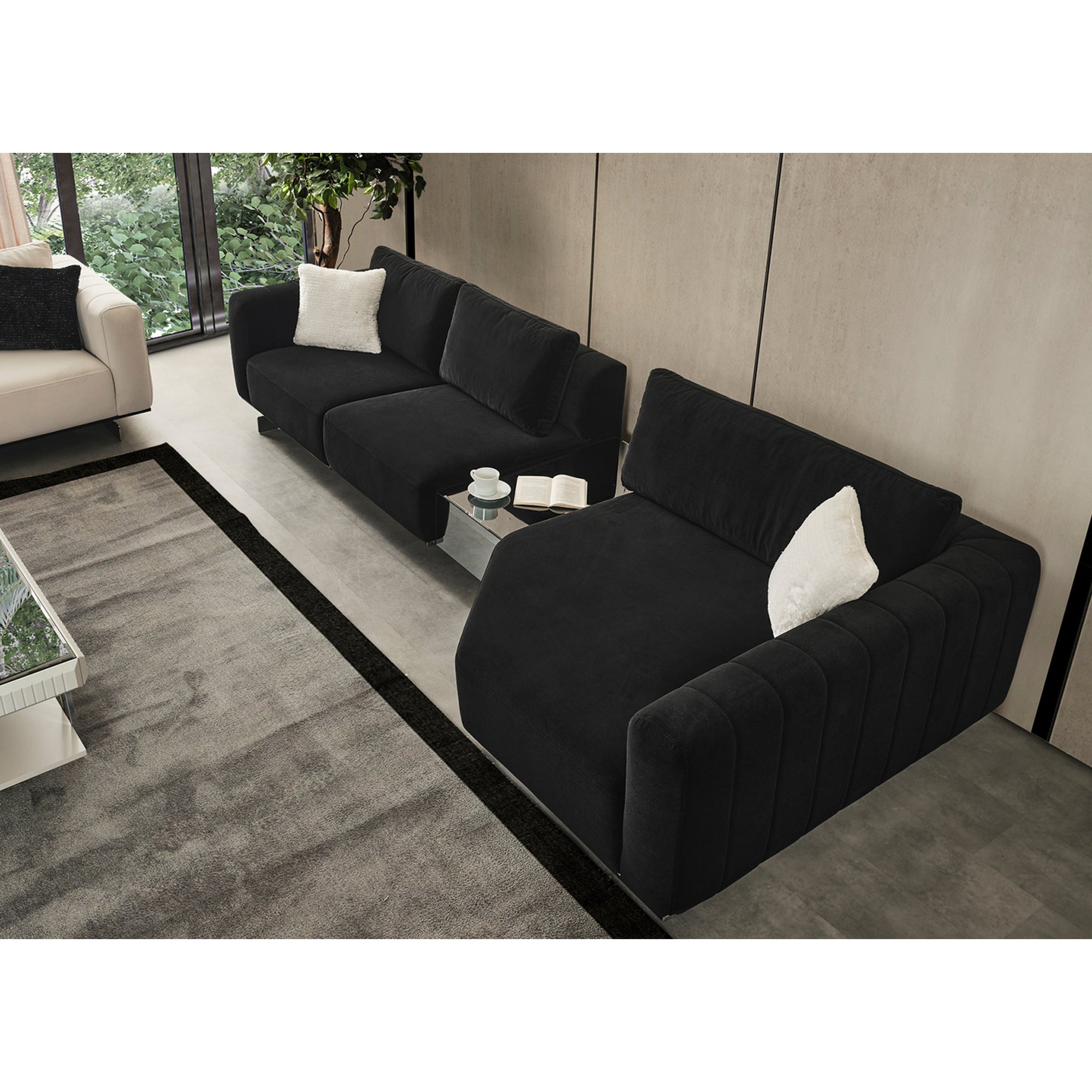 Whiteline Modern Living Vision Modular Sofa