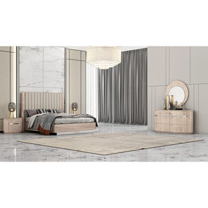 Whiteline Modern Living Waves Nightstand