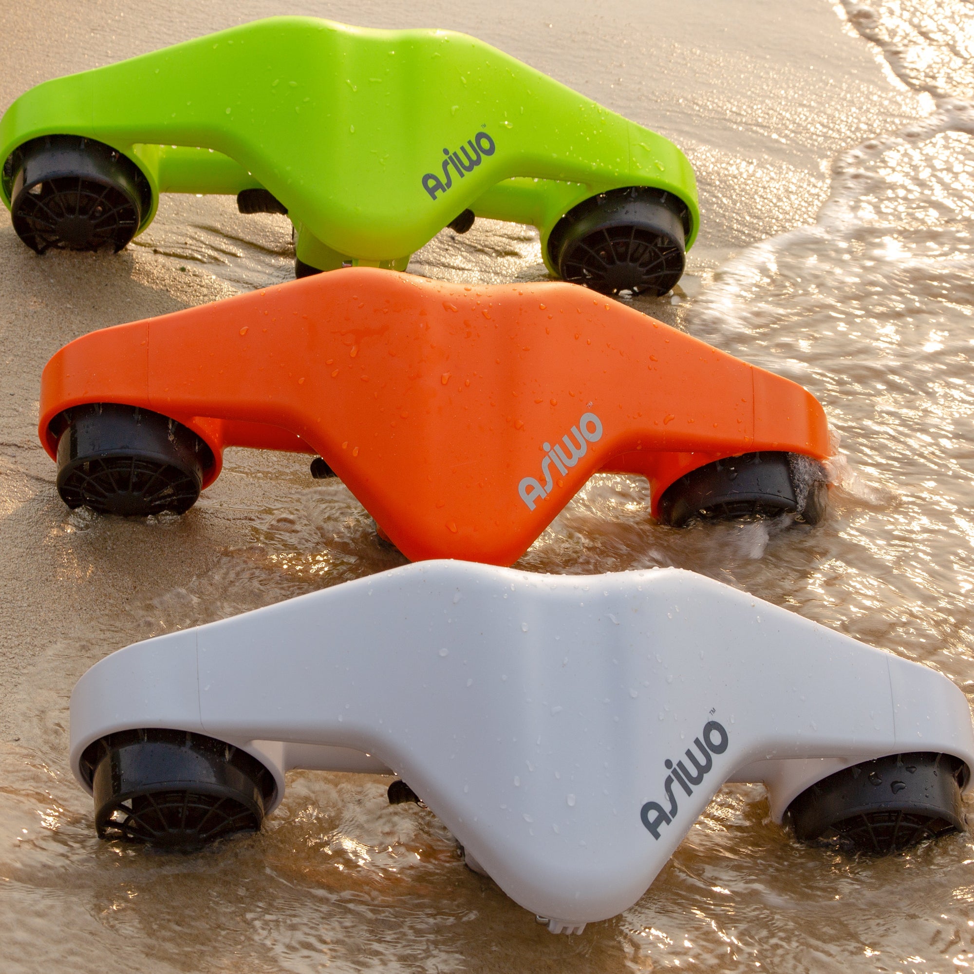 ASIWO Manta Sea Scooter - 40M Underwater Scooter with 3-Speed Compatible with Camera