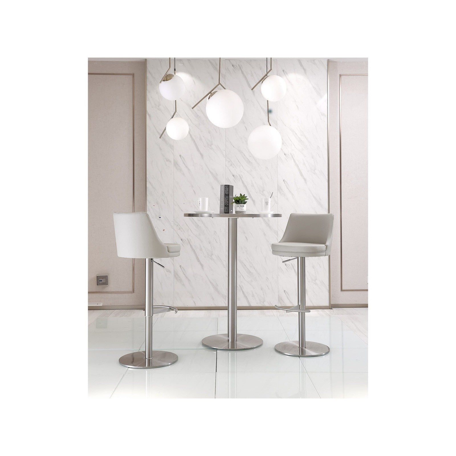 Whiteline Modern Living Carter Barstool