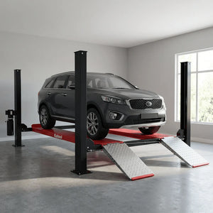 Katool 9500 lbs Four Post Parking Lift with Casters