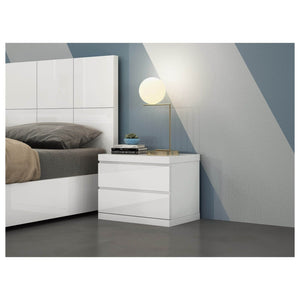 Whiteline Modern Living Anna Small Nightstand