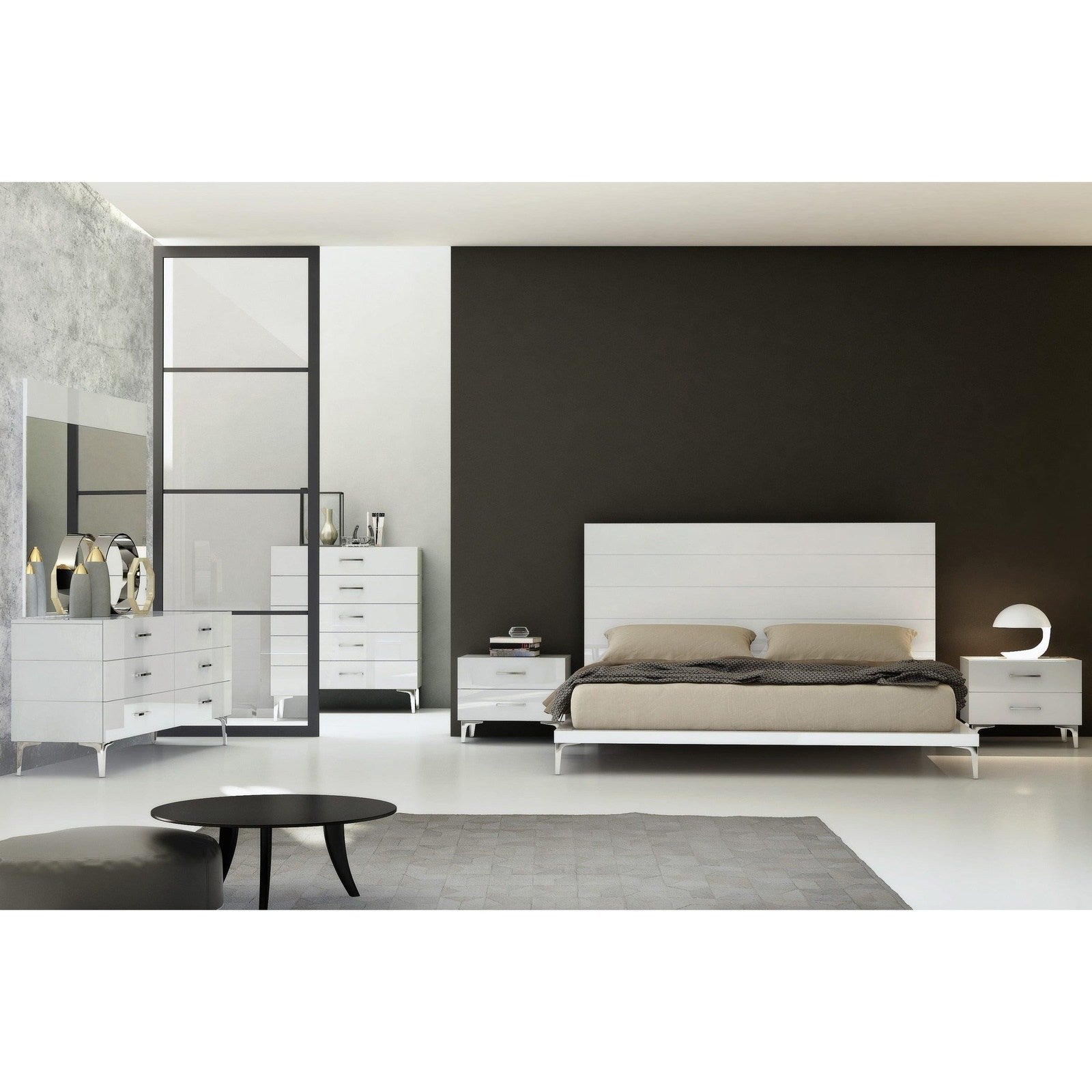 Whiteline Modern Living Diva Nightstand
