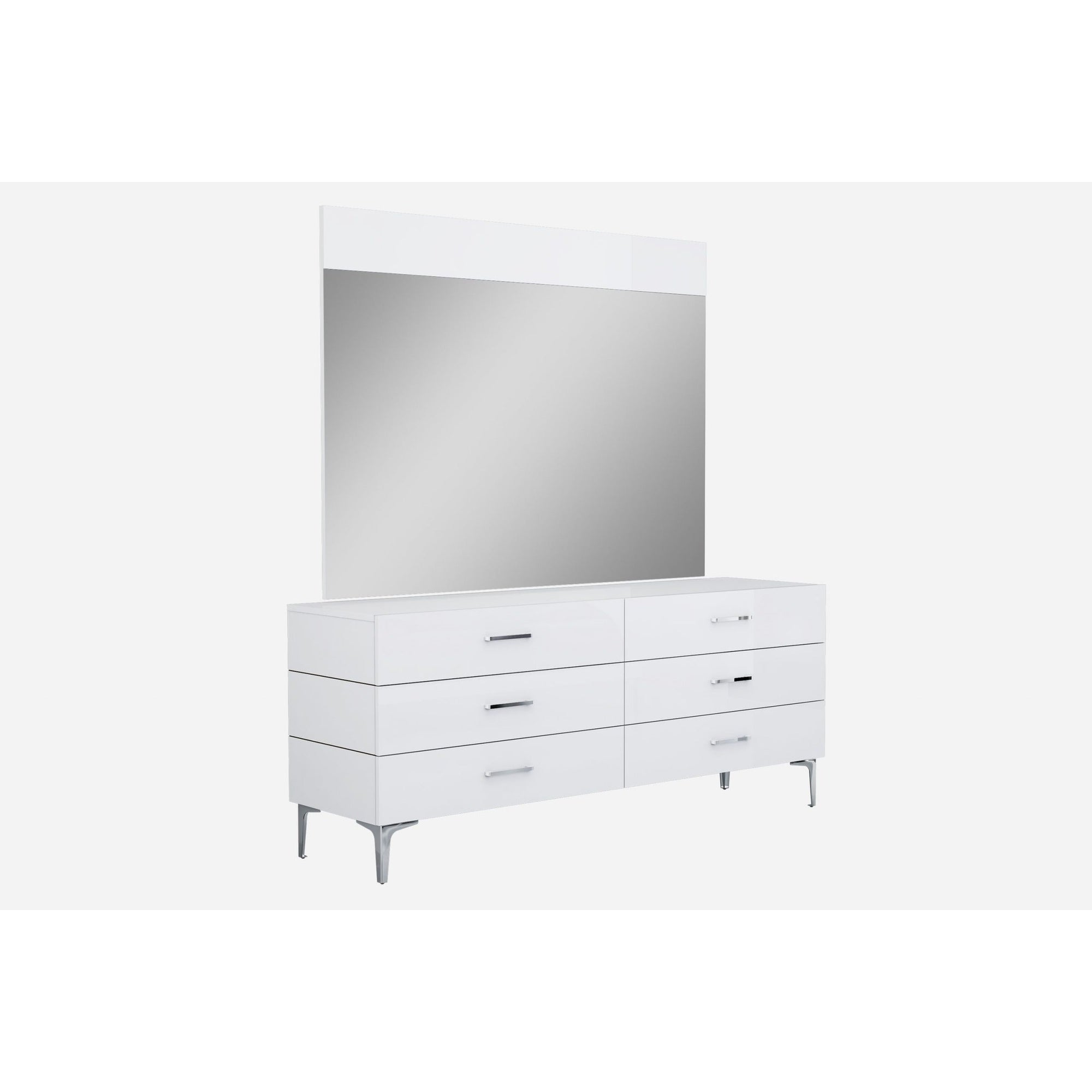 Whiteline Modern Living Diva Double Dresser