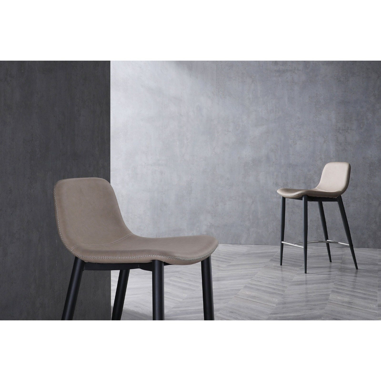 Whiteline Modern Living Franklin Counter Stool