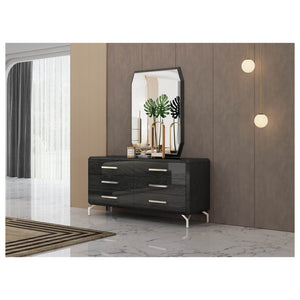 Whiteline Modern Living Los Angeles Double Dresser