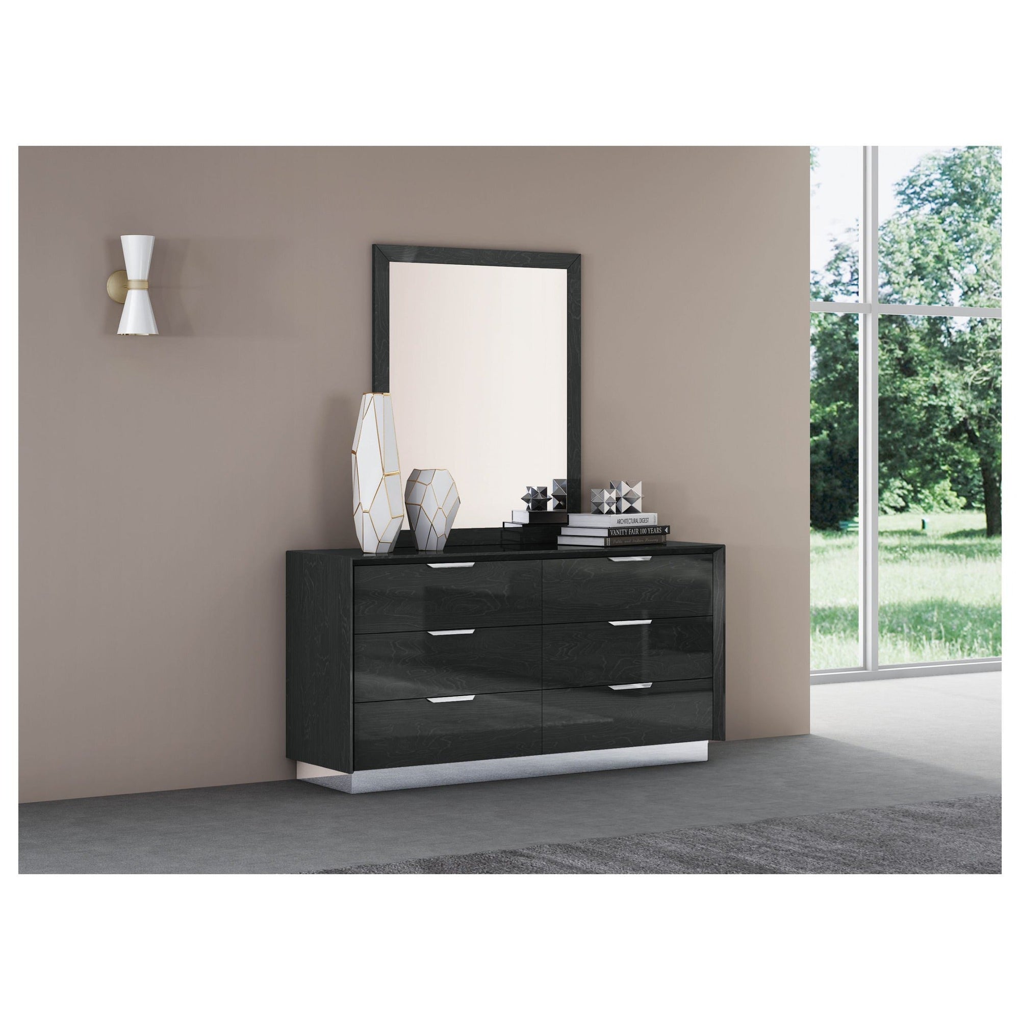 Whiteline Modern Living Navi Double Dresser