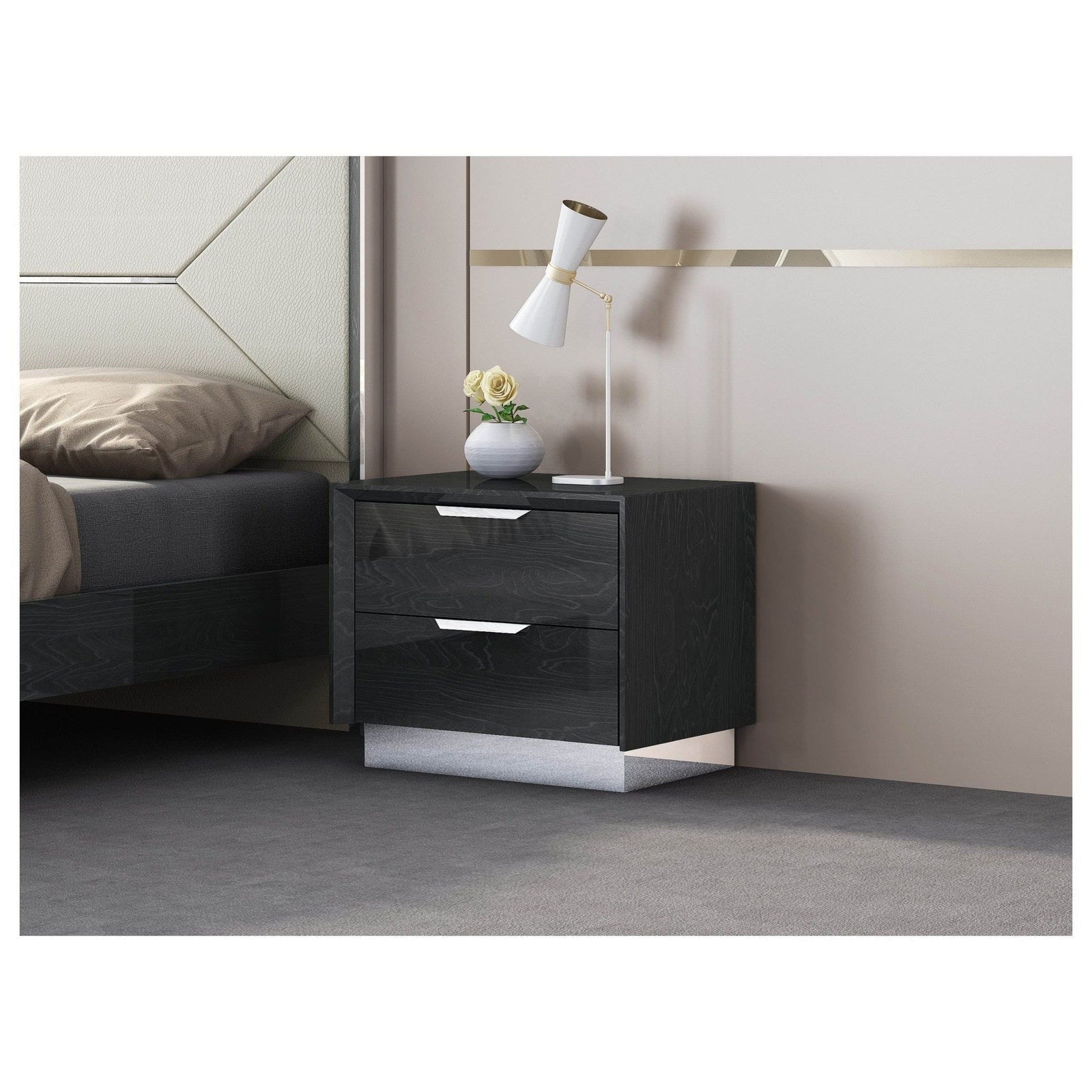 Whiteline Modern Living Navi Nightstand