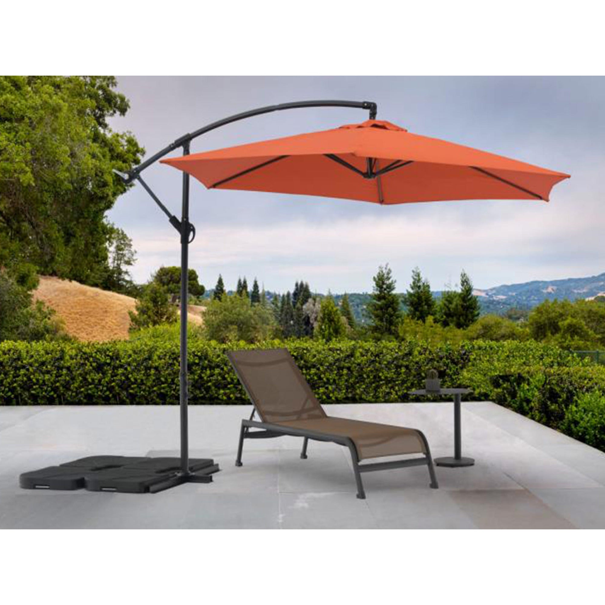 Whiteline Modern Living Sunset Outdoor Chaise