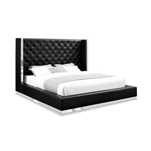 Whiteline Modern Living Abrazio King Bed