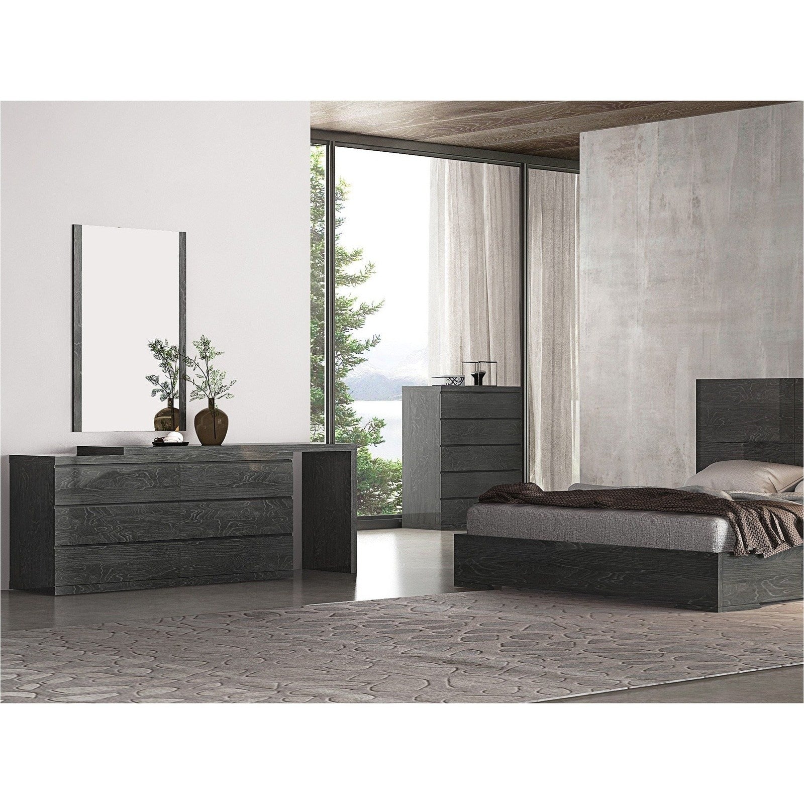 Whiteline Modern Living Anna Double Dresser