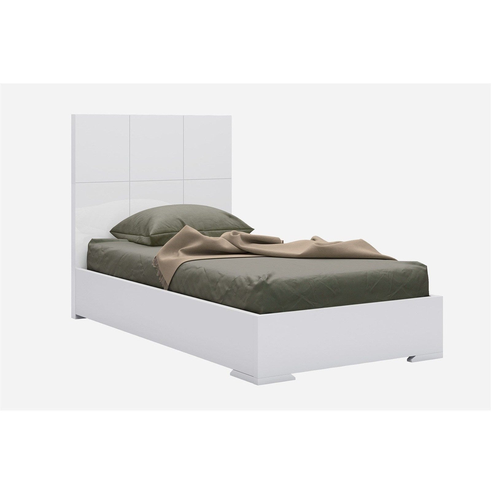 Whiteline Modern Living Anna Twin Bed