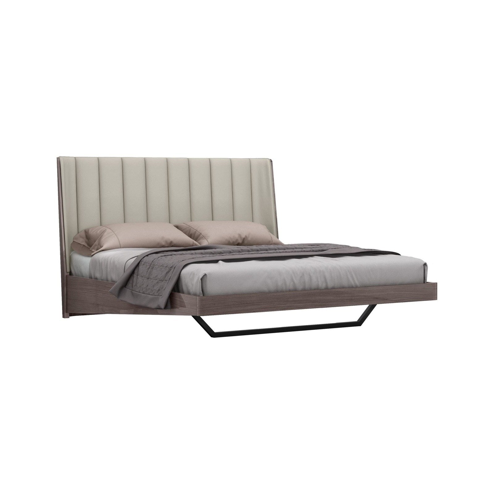 Whiteline Modern Living Berlin King Bed