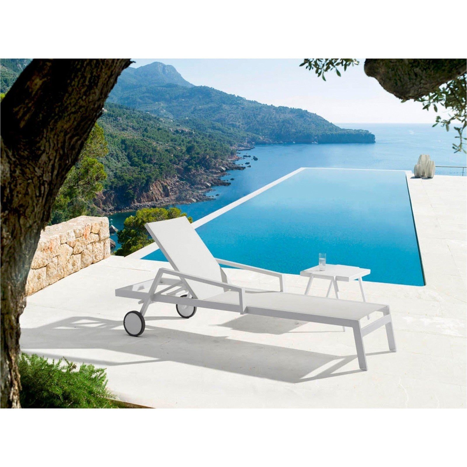 Whiteline Modern Living Bondi Outdoor Chaise