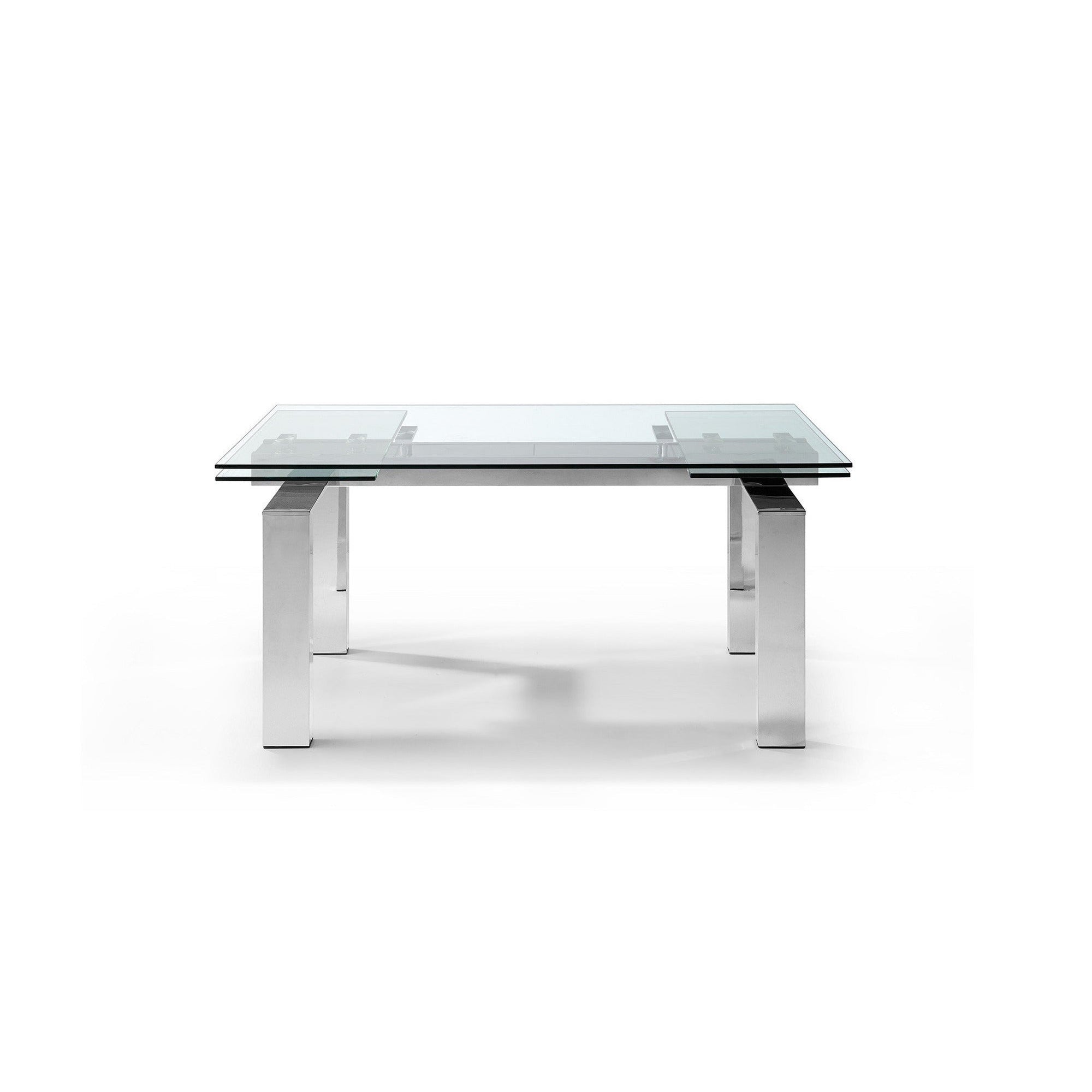 Whiteline Modern Living Cuatro Extendable Dining Table