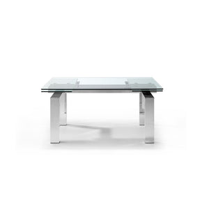 Whiteline Modern Living Cuatro Extendable Dining Table