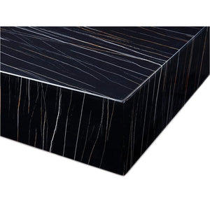 Whiteline Modern Living Cube Square Coffee Table