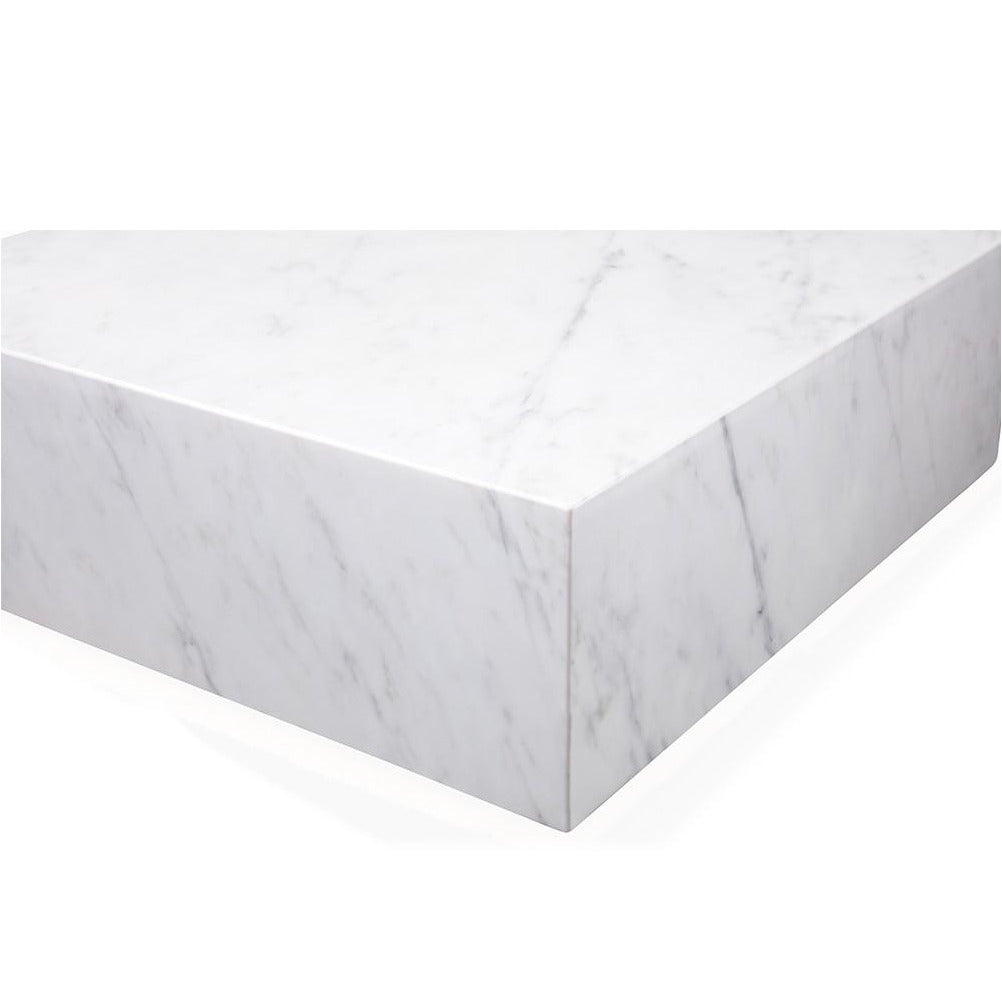Whiteline Modern Living Cube Square Coffee Table