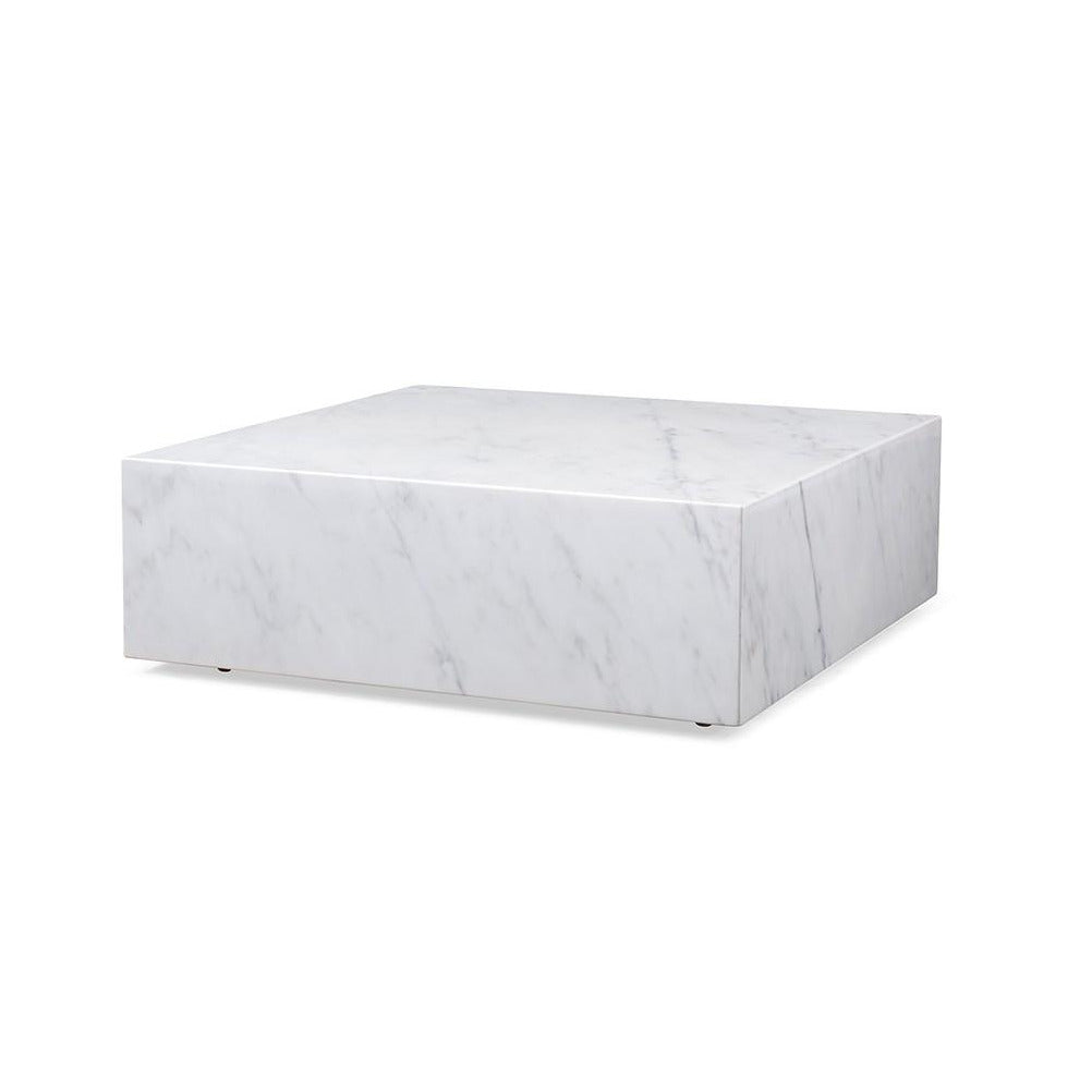 Whiteline Modern Living Cube Square Coffee Table