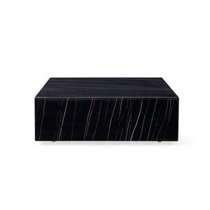 Whiteline Modern Living Cube Square Coffee Table