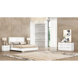 Whiteline Modern Living Daisy King Bed