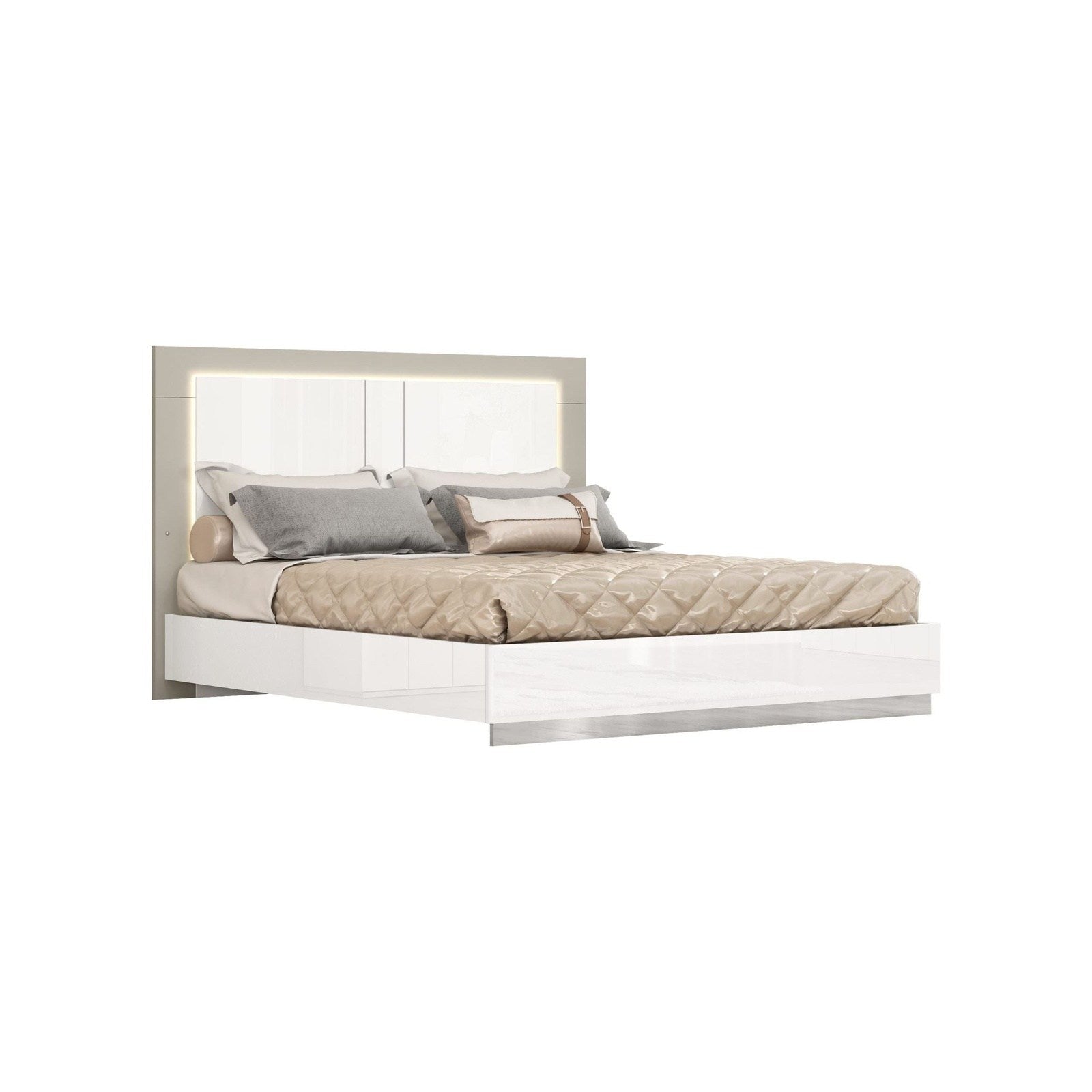 Whiteline Modern Living Daisy King Bed
