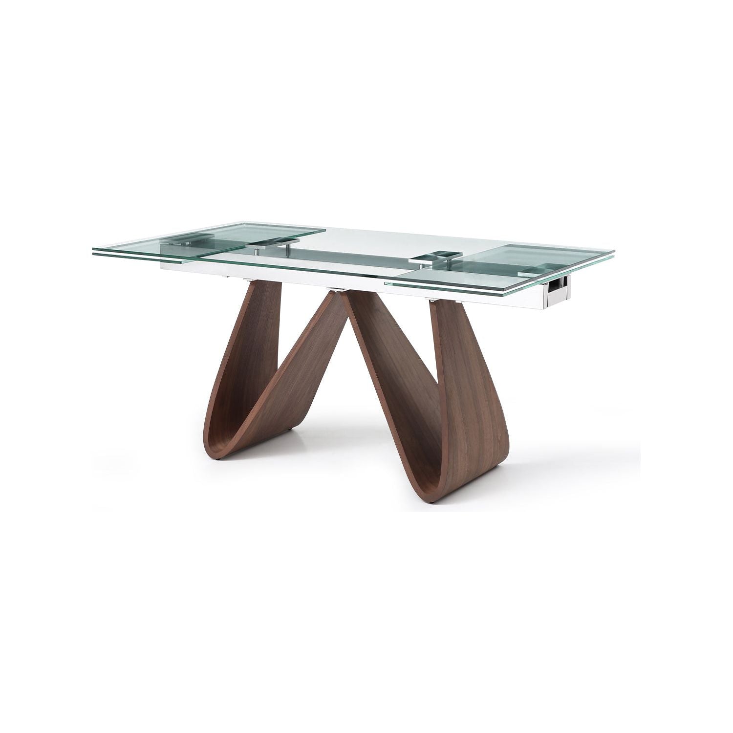 Whiteline Modern Living Emory Extendable Dining Table