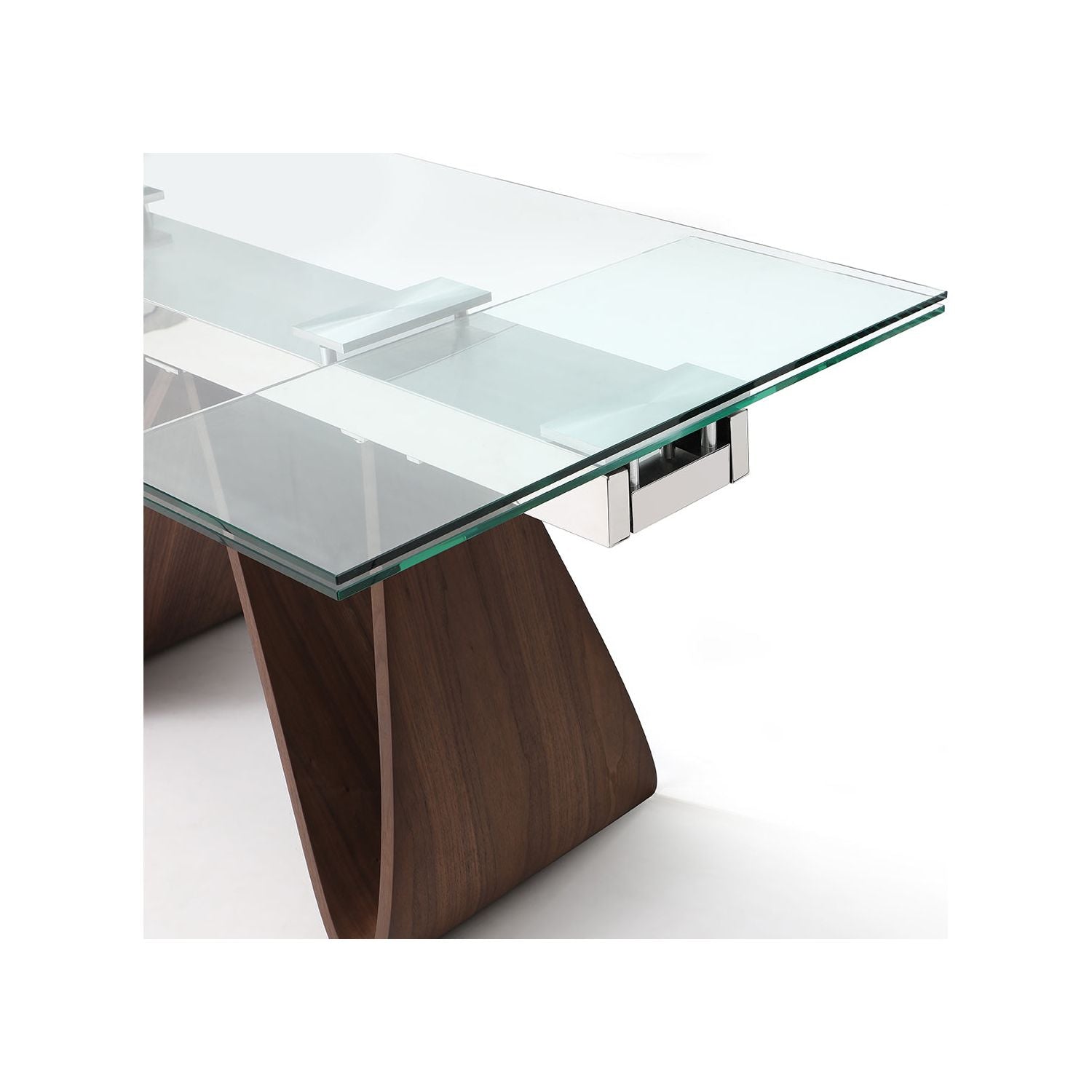Whiteline Modern Living Emory Extendable Dining Table