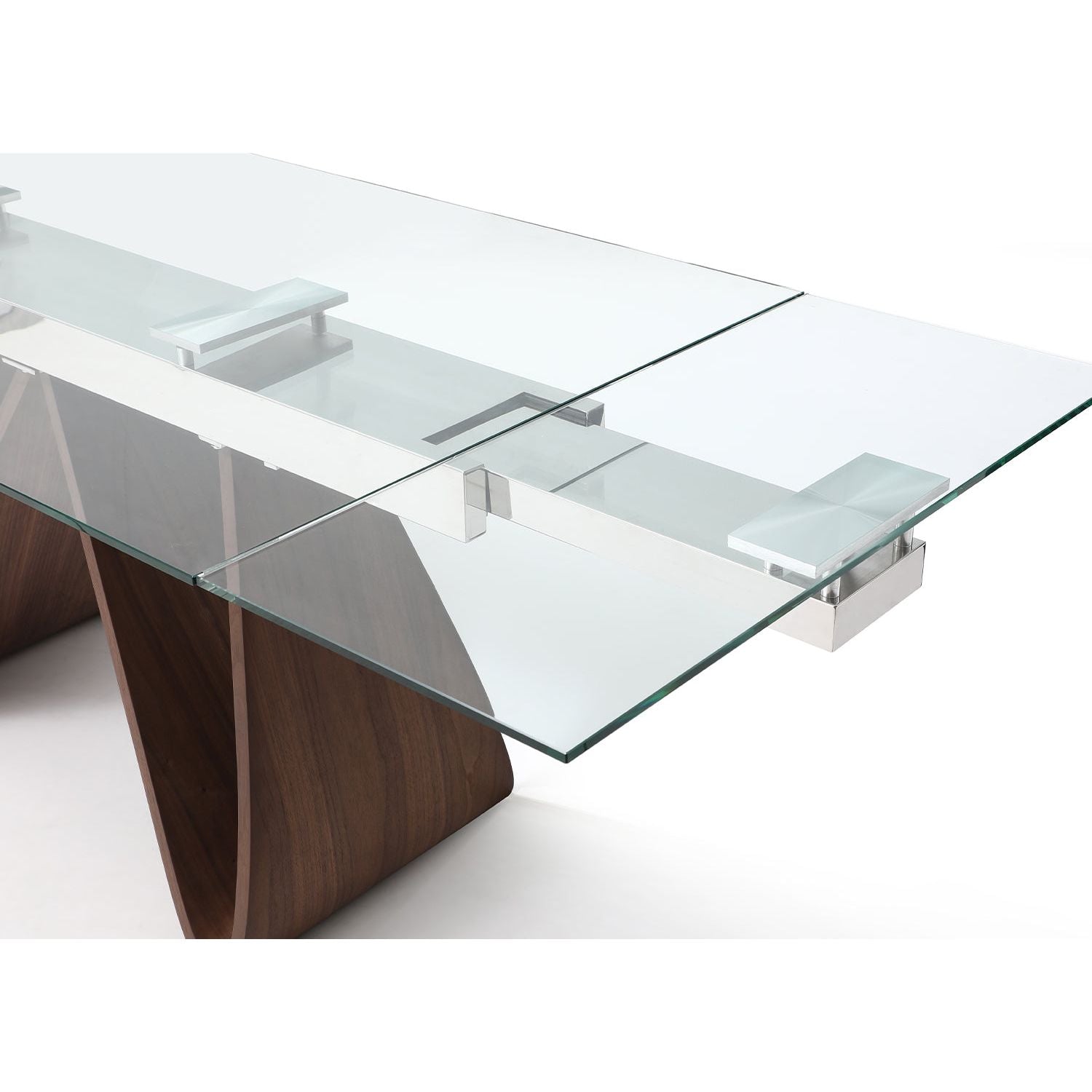 Whiteline Modern Living Emory Extendable Dining Table