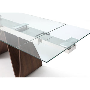 Whiteline Modern Living Emory Extendable Dining Table