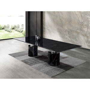 Whiteline Modern Living Geneva Large Dining Table